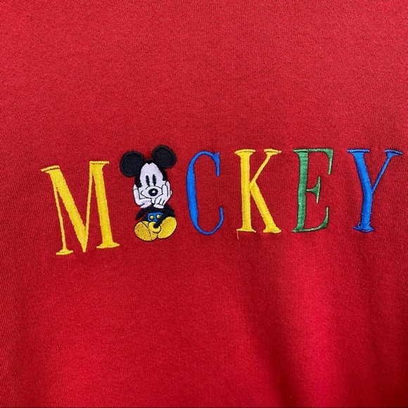 Vintage Disney Mickey Crewneck Sweater - Picture 5 of 5